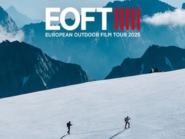 EOFT Slogan im Schnee