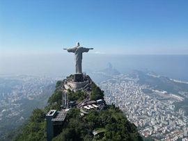 Die Jesusstatue in Rio de Janiero