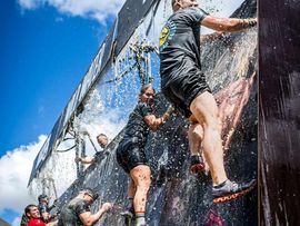 Läufer bei einem Xletix lauf