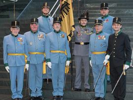 Galakonzert Fahnenabordnung