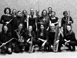 Mitglieder des Frauen Jazz Orchesters
