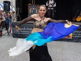 Mittelalterlicher Umzug in Tirol