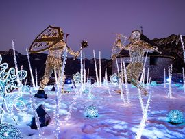 Soldaten als Lichtfiguren