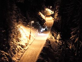 Nochtrodeln bei den Elferbahnen
