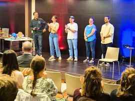Bühne Mister Science Slam