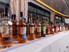 Whiskey Auswahl am Achensee