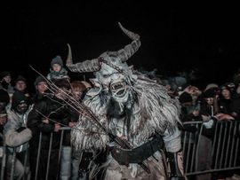 Bilder vom Krampusumzug 2024 der Gerlosberger Schluchtenteufel