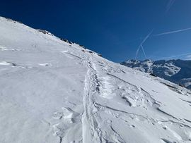 Anstieg Richtung Morgenkogel