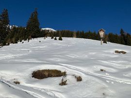 Schneelandschaft Rötenspitze Skitour