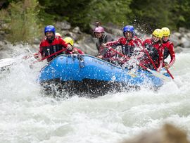 Rafting in der Area 47