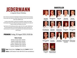 Schauspielerposter von Jedermann in Innsbruck