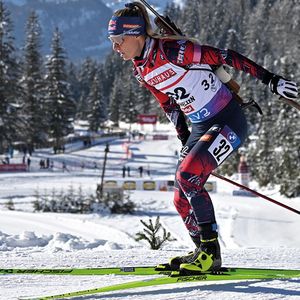 Biathletin Anna Gandler
