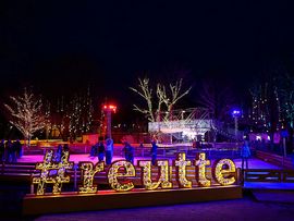 Reutte on Ice Schriftzug