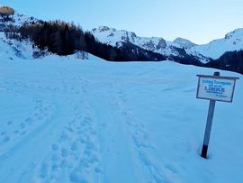 Skitourenweg zur Schöberspitze