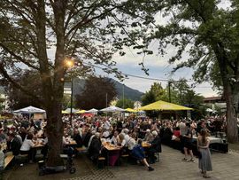 Menschenmenge in der Stadt