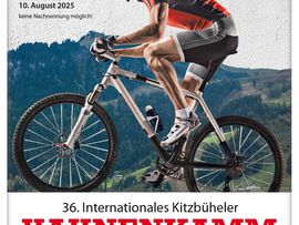Plakat für MTB Rennen auf das Kitzbüheler Horn