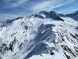 Skitour Hohe Warte Gipfelblick