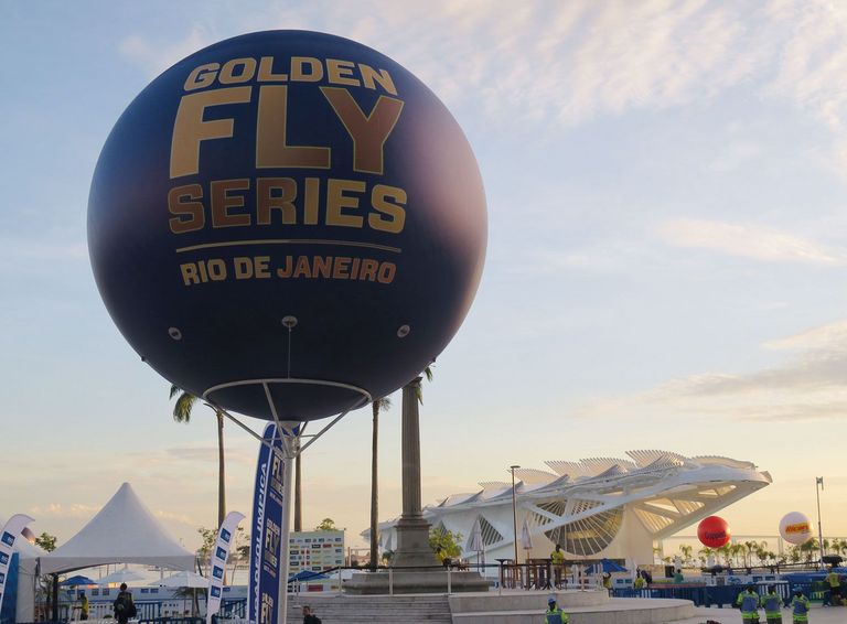 Golden Fly Series Rio de Janeiro an der Praca Maua  