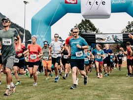 Starter beim Lechlauf in Reutte