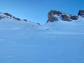 Berglandschaft im Winter Schöberspitze