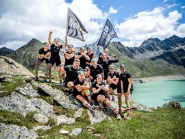 Läufer bei einem Xletix lauf