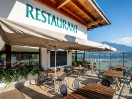 Die Terrasse des Arzler Schießstand