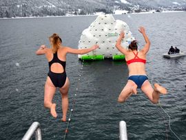 Silvesterschwimmen Achensee