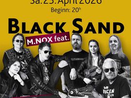 6 Rocker auf dem Plakat von Absam Rockt