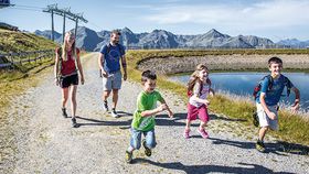 Hochzeiger Sechszeiger Familienwanderung