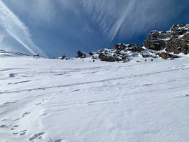 Skitour Hohe Warte Steiler Aufstieg