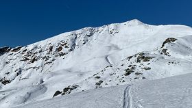 Gipfel Brechhorn Skitour