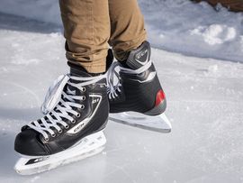 Eislaufen bei der Kids closing Party in Reutte